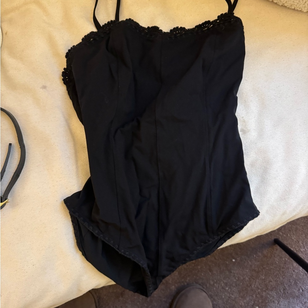 Ulla Johnson Black One Piece Swimsuit